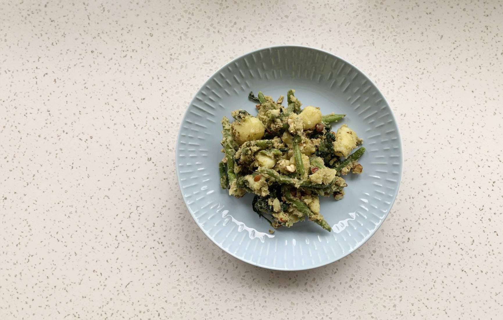 Grøn kartoffelsalat
